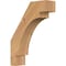 Ekena Millwork 3 1/2"W x 12"D x 16"H Merced Smooth Knee Brace, Western Red Cedar BRC04X12X16MRC00SWR - alternate 1